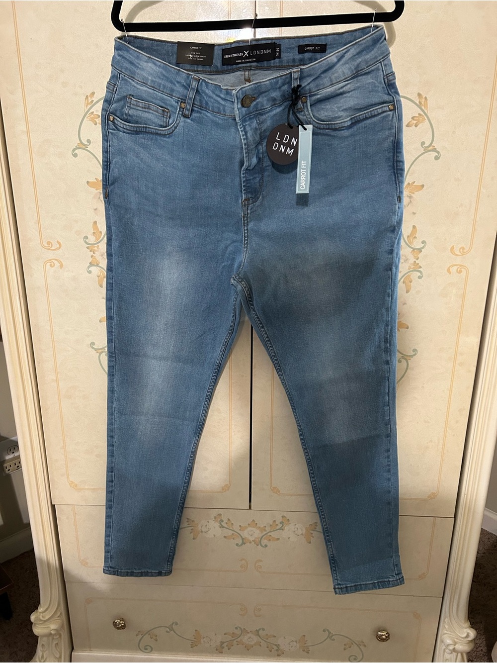 Light Blue Skinny Jeans for Women